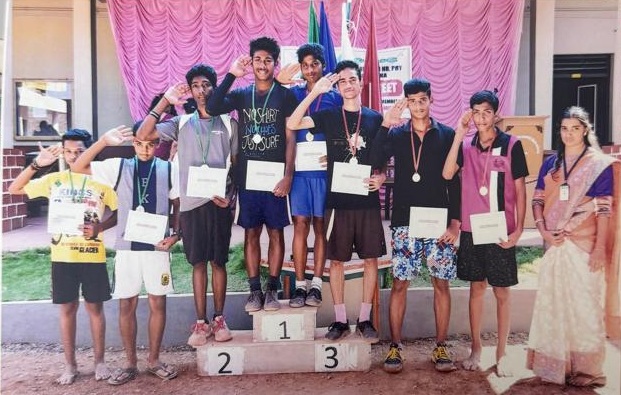 Athletics Podium Winners