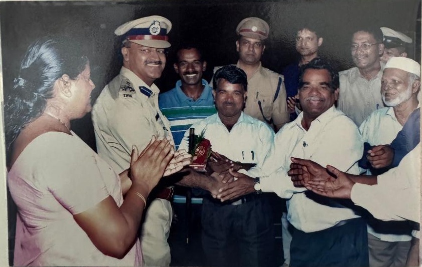 Community Honour with Police Commissioner