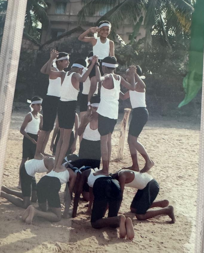 Beach Sports Pyramid Formation