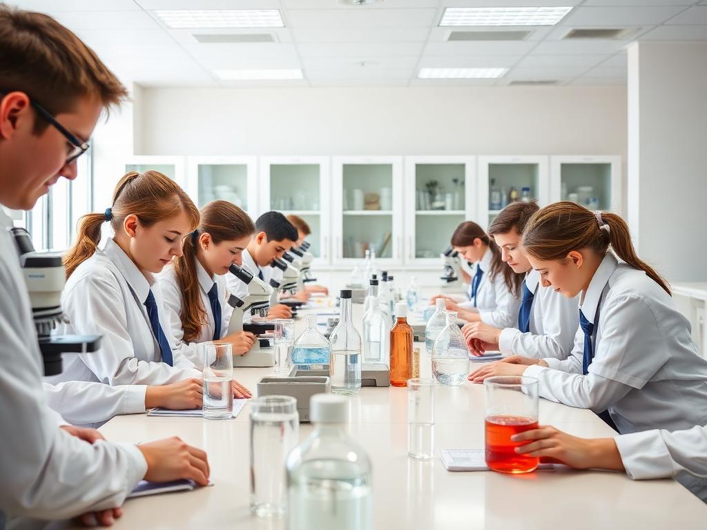 Science lab in progress