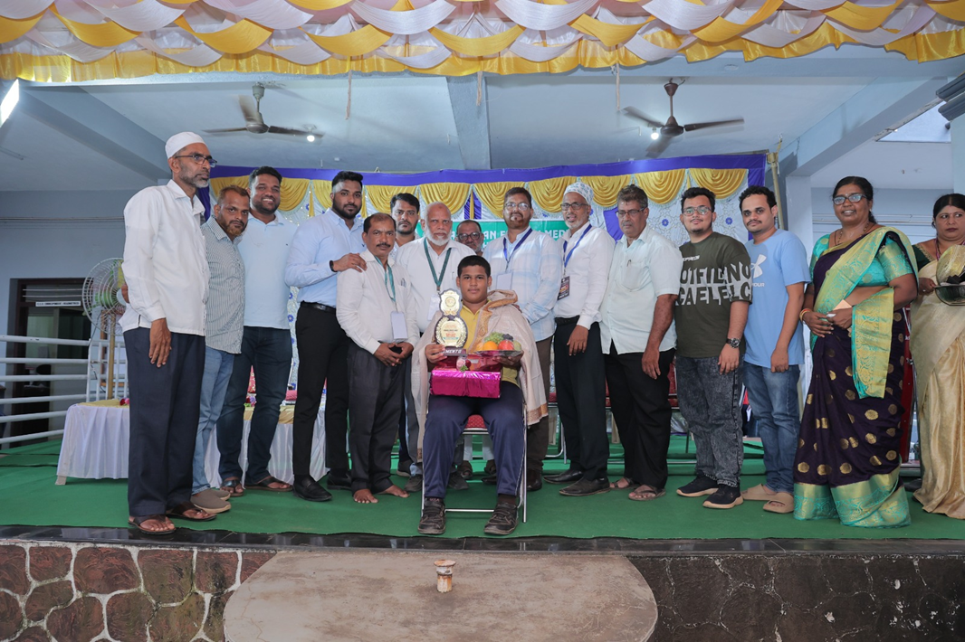 Mohammed Qasim — Participated in National Level U-17 Wrestling Competition in Hassan.